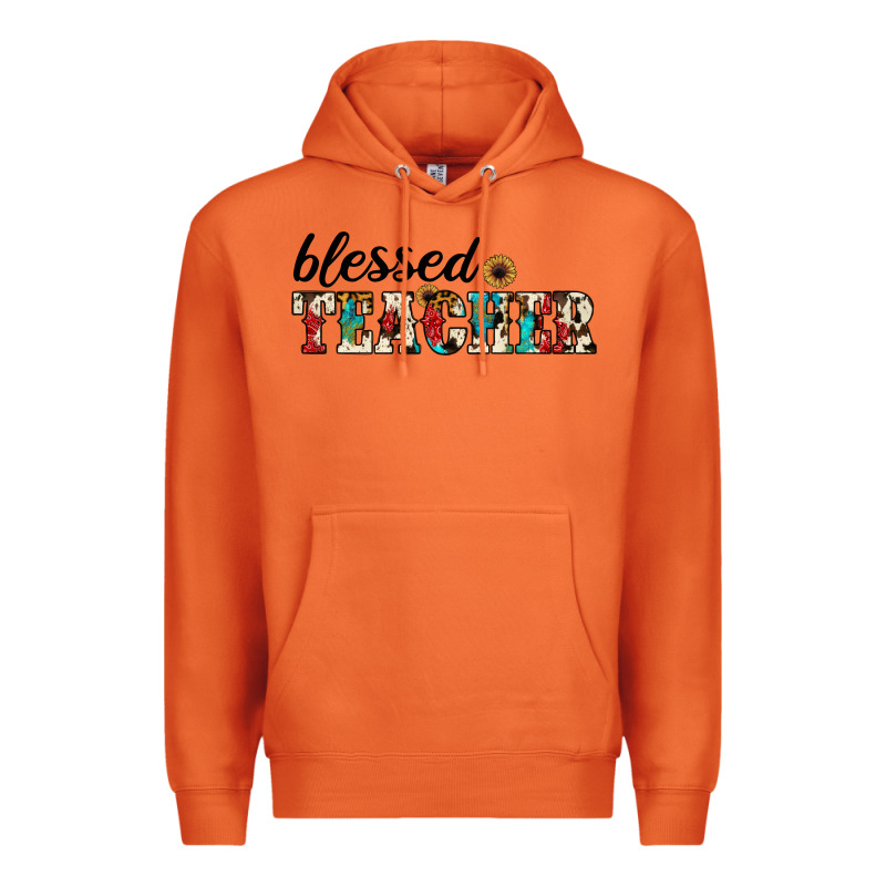 Blessed Teacher Premium Hoodie by JahusDesignShop | Teevron