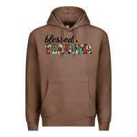 Chestnut blessed teacher Premium Hoodie - JahusDesignShop