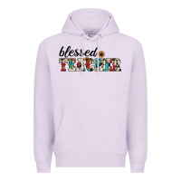Lilac blessed teacher Premium Hoodie - JahusDesignShop
