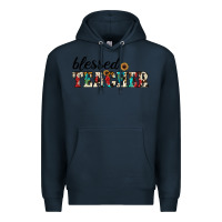 Navy blessed teacher Premium Hoodie - JahusDesignShop