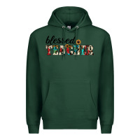 Sports Green blessed teacher Premium Hoodie - JahusDesignShop