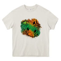 Cream halloween patch  2 Heavy Core Tee - BundleAndBundleShop