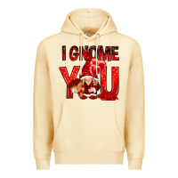 Pina Colada I gnome you with roses Valentine's Day Premium Hoodie - HowdyJamesFarm