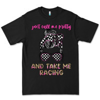 Black just call me pretty and take me racing Premium Tee - JahusDesignShop