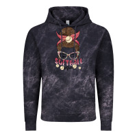Cloud Black softball mom Vintage Hoodie - MaliasSmallBusiness