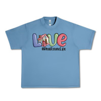 Pebble Blue love real estate life Urban Heavy Tee - MaliasSmallBusiness