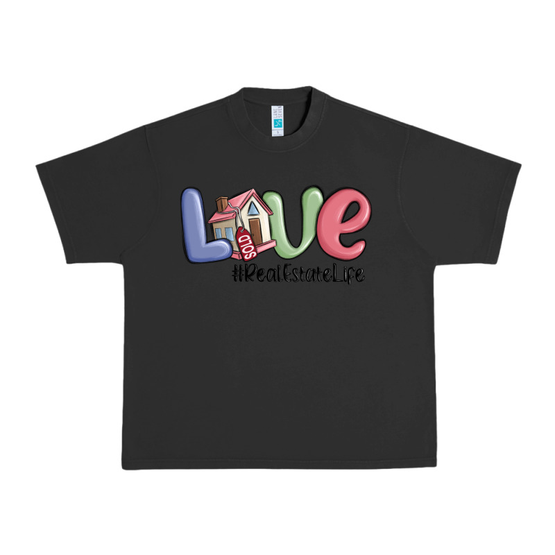 Love Real Estate Life Urban Heavy Tee by MaliasSmallBusiness | Teevron