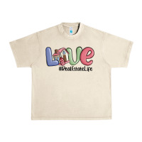Sandshell love real estate life Urban Heavy Tee - MaliasSmallBusiness