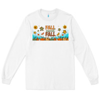 White fall sweet fall libbey glass Long Sleeve Tee - BundleAndBundleShop