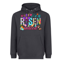 Smoke He is risen indeed Happy Easter Day Heavyweight Hoodie - HowdyJamesFarm