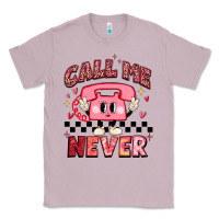 Lilac call me never Classic Tee - MaliasSmallBusiness