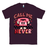 Plum call me never Classic Tee - MaliasSmallBusiness