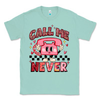 Seafoam call me never Classic Tee - MaliasSmallBusiness