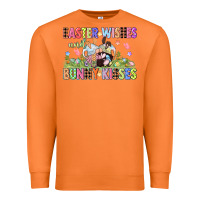 Carrot Easter wishes and bunny kisses Easter gnomies  Eas Premium Sweatshirt - CowGirlArtShop