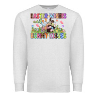 Oatmeal Heather Easter wishes and bunny kisses Easter gnomies  Eas Premium Sweatshirt - CowGirlArtShop