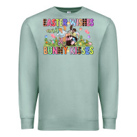 Seafoam Easter wishes and bunny kisses Easter gnomies  Eas Premium Sweatshirt - CowGirlArtShop