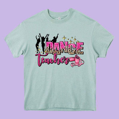 Dance Teacher Heavy Core Tee Designed By Adodesignshop