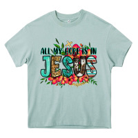 Arona all my hope is in jesus Heavy Core Tee - Jasminsmagicworld