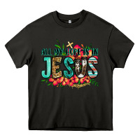 Asphalt all my hope is in jesus Heavy Core Tee - Jasminsmagicworld