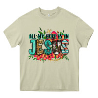 Mossy all my hope is in jesus Heavy Core Tee - Jasminsmagicworld