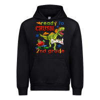 Black ready to crush 2nd grade Urban Hoodie - BundleAndBundleShop