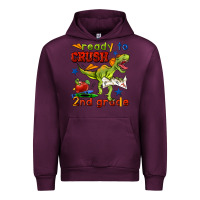 Mauve Wine ready to crush 2nd grade Urban Hoodie - BundleAndBundleShop