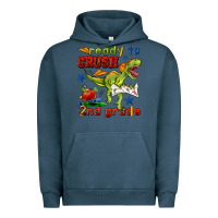 Pigment Midnight Navy ready to crush 2nd grade Urban Hoodie - BundleAndBundleShop