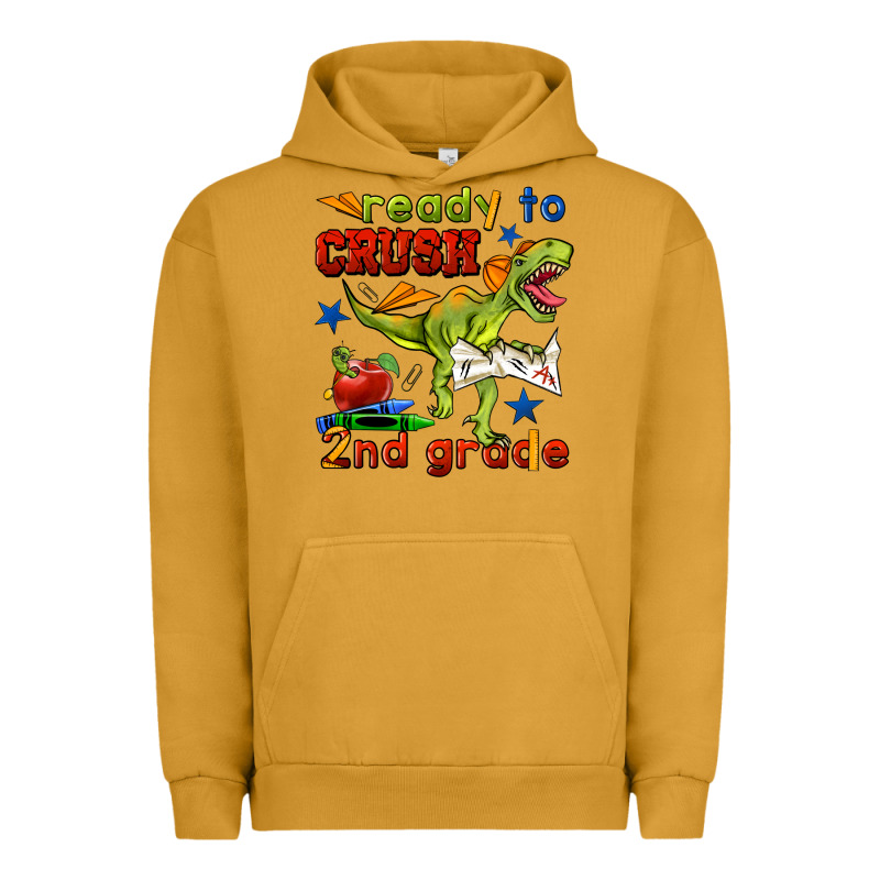 Ready To Crush 2nd Grade Urban Hoodie by BundleAndBundleShop | Teevron