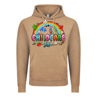 Vintage Coffee childcare life Vintage Hoodie - MaliasSmallBusiness
