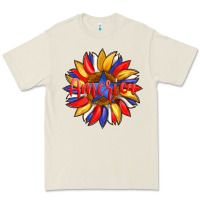 Bone america with american flag colors and sunflower with star Premium Tee - Artiststas