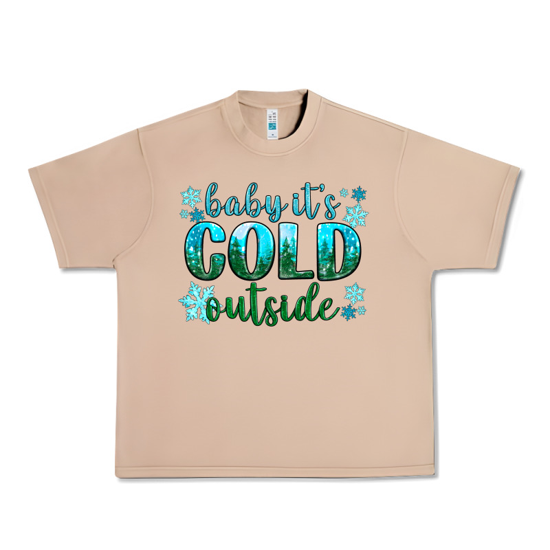 Baby Its Cold Outside Urban Heavy Tee by NancyCooperArtShop | Teevron