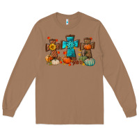 Toasted Coconut fall tree cross Long Sleeve Tee - BundleAndBundleShop