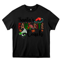 Black santa's favorite coach Heavy Core Tee - AdoDesignShop