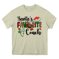 Mossy santa's favorite coach Heavy Core Tee - AdoDesignShop