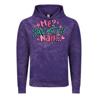 Cloud Purple me sarcastic nah... Vintage Hoodie - MaliasSmallBusiness
