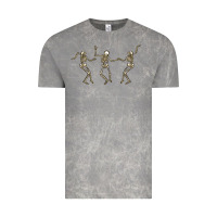 Cloud Rock dancing skeletons Vintage Tee - MaliasSmallBusiness