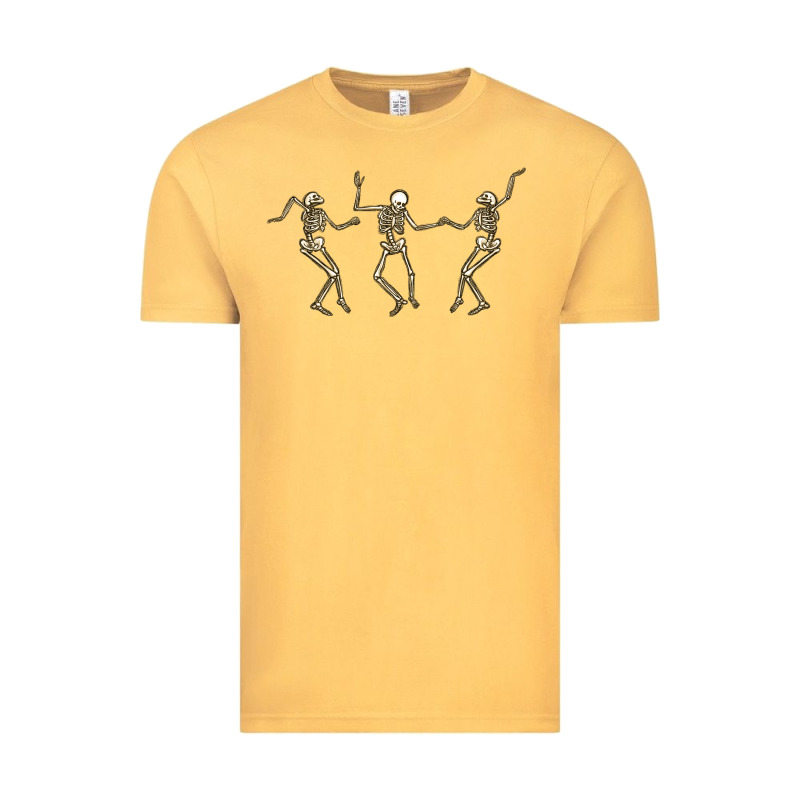 Dancing Skeletons Vintage Tee by MaliasSmallBusiness | Teevron