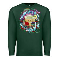 Sports Green Mamacita needs a Margarita Mexico Premium Sweatshirt - HowdyJamesFarm