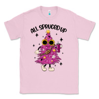 Bubblegum Pink all spruced up Classic Tee - MaliasSmallBusiness