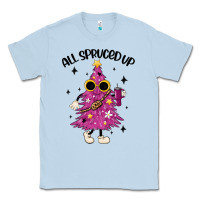 Dusty Blue all spruced up Classic Tee - MaliasSmallBusiness