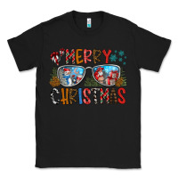 Black merry christmas Classic Tee - CowhideDigitalArt