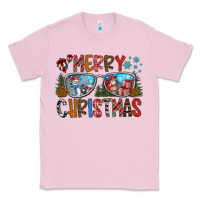 Bubblegum Pink merry christmas Classic Tee - CowhideDigitalArt