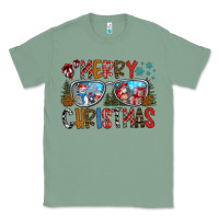 Sage merry christmas Classic Tee - CowhideDigitalArt