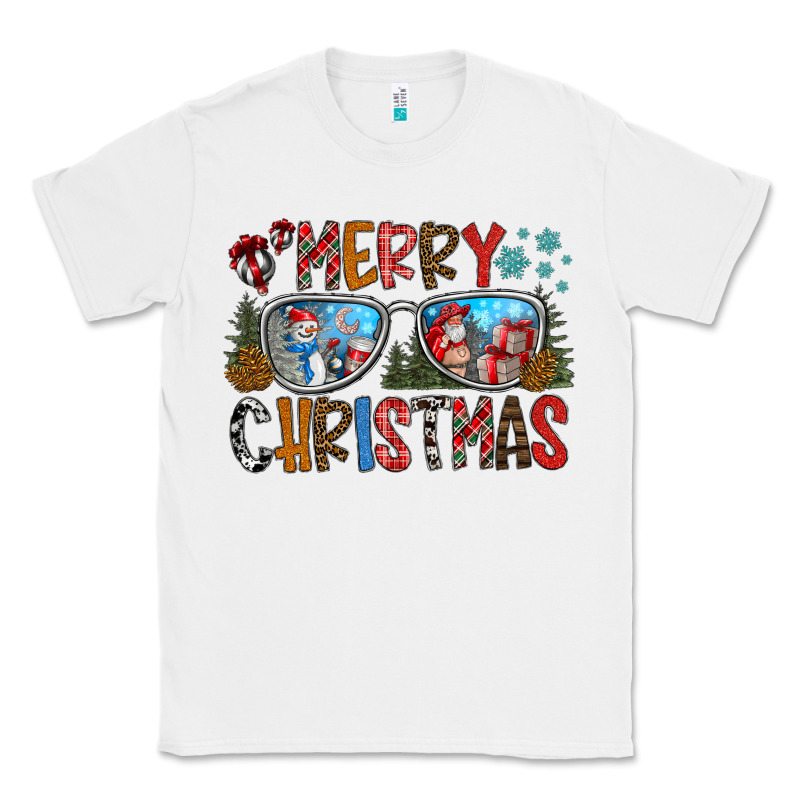 Merry Christmas Classic Tee by CowhideDigitalArt | Teevron