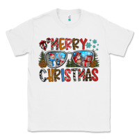 White merry christmas Classic Tee - CowhideDigitalArt