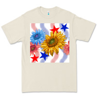 Bone patriotic sunflowers Premium Tee - BundleAndBundleShop