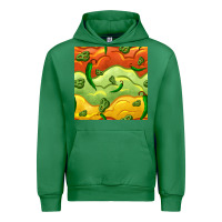 Emerald mexican sauce and jalapeno seamless pattern Urban Hoodie - BundleAndBundleShop