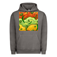 Pigment Tornado mexican sauce and jalapeno seamless pattern Urban Hoodie - BundleAndBundleShop