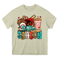 Mossy 'tis the season baseball game Heavy Core Tee - Jasminsmagicworld