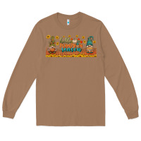Toasted Coconut hello pumpkin season libbey glass Long Sleeve Tee - BundleAndBundleShop